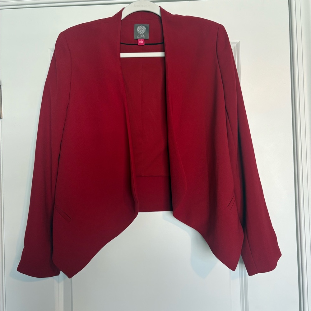 EUC Vince Camuto Open Front Blazer Size 4